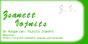 zsanett vojnits business card